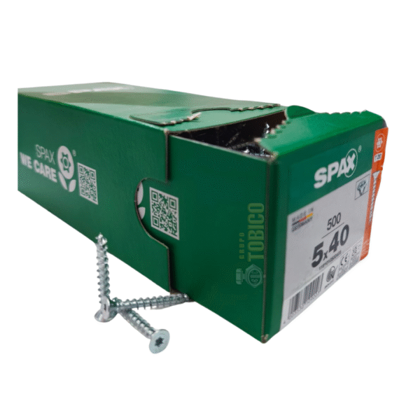 Tornillos Spax Universal 5 X 40 Caja 500 Pzs T20 Cuerda Corrida - Imagen 7
