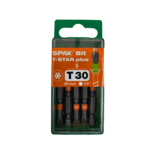 Punta Para Tornillos Spax T30 X 50mm T-star Plus (5 Pieza)