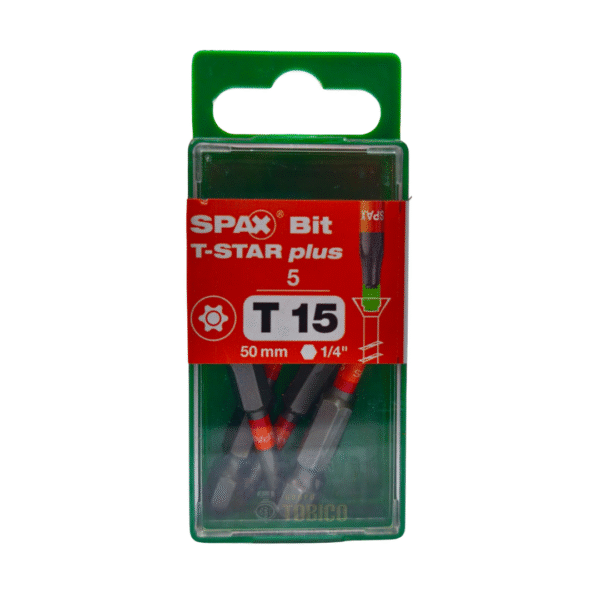 Punta Para Tornillos Spax T15 X 50mm T-star Plus (5 Pieza) - Imagen 6