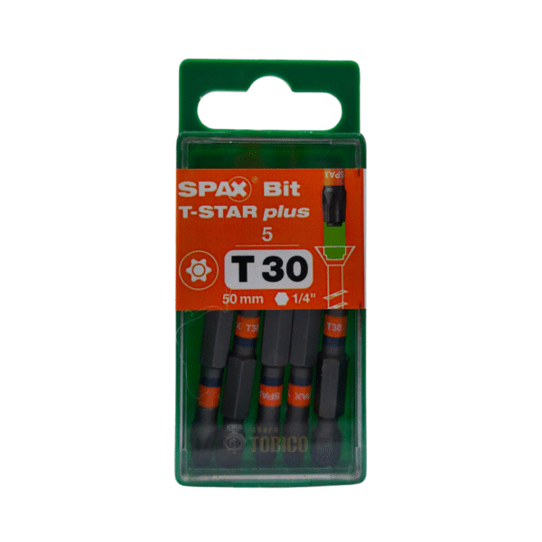 Punta Para Tornillos Spax T30 X 50mm T-star Plus (5 Pieza) - Imagen 5