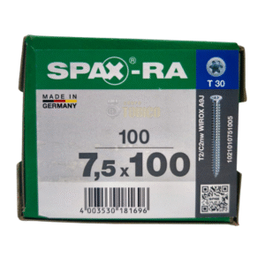 Tornillos Spax Ra 7.5 X 100mm P/ Concreto No Necesita Taquete