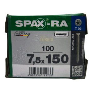 Tornillos Spax Ra 7.5 X 150mm P/ Concreto No Necesita Taquete