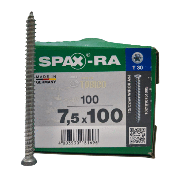 Tornillos Spax Ra 7.5 X 100mm P/ Concreto No Necesita Taquete - Imagen 2