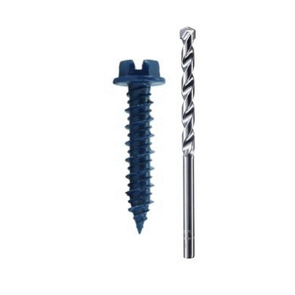 Tornillo Ancla Para Concreto Cabeza Hexagonal 3/16" - Imagen 8