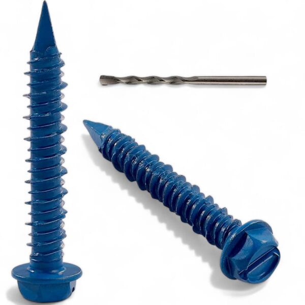 Tornillo Ancla Para Concreto Cabeza Hexagonal 1/4" - Imagen 7
