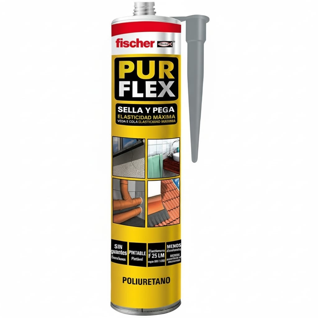 Sellador de Poliuretano "PURFLEX" 300ML - Imagen 4