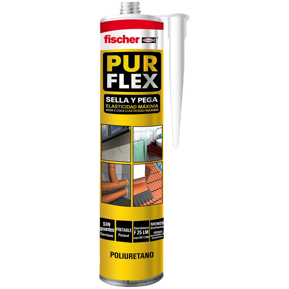 Sellador de Poliuretano "PURFLEX" 300ML - Imagen 3