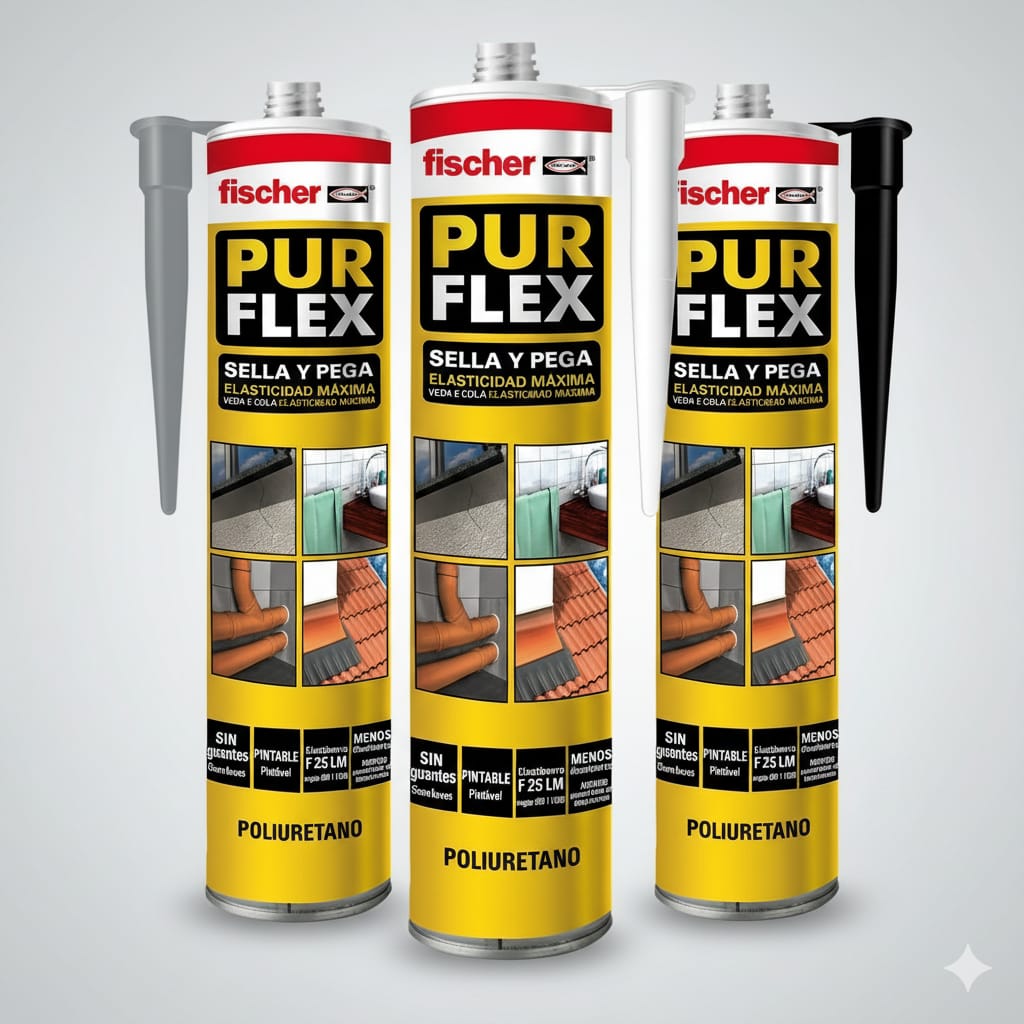 Sellador de Poliuretano "PURFLEX" 300ML - Imagen 2